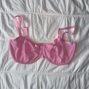 Cuup Mesh Balconette Bra - Peony